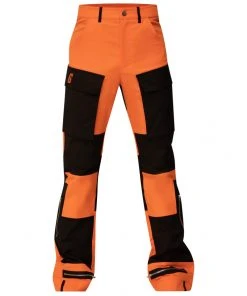 GSUWOO Bottoms Military Cargo Orange