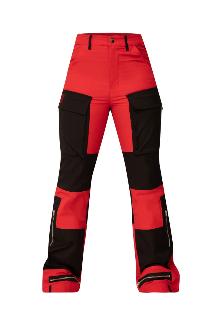 GSUWOO Military Cargo Red Bottoms 1 GSUWOO Military Cargo Red Bottoms