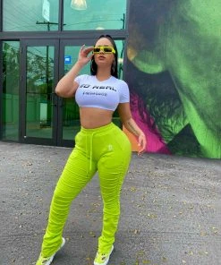 SHOP SO REAL Bottoms Stacked Sweats