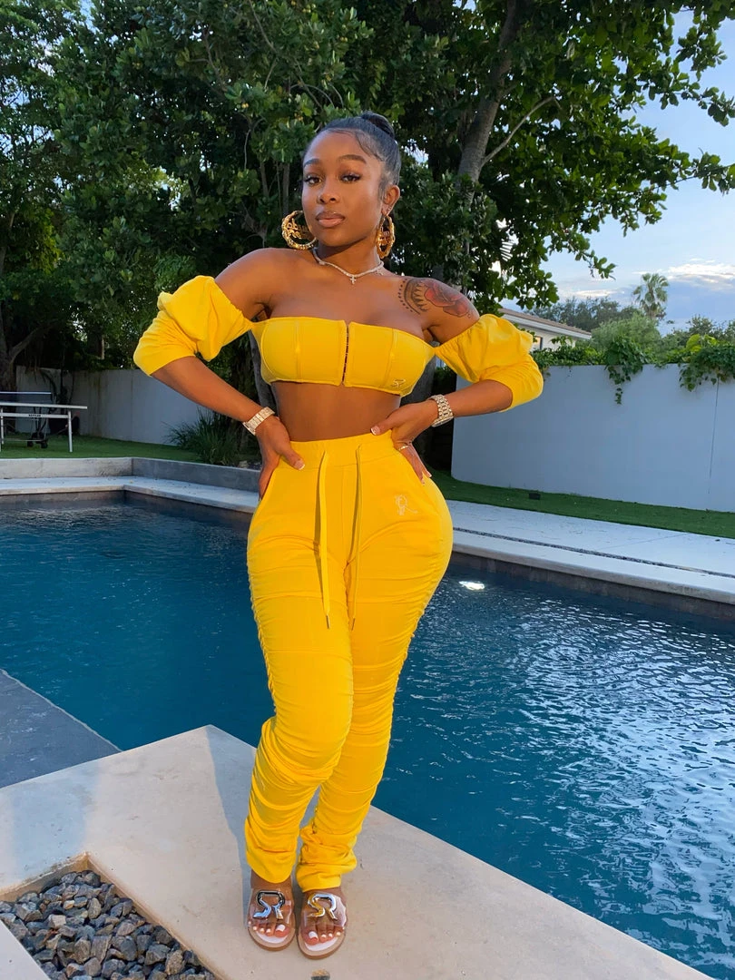 SHOP SO REAL Bottoms Stacked Sweats 3 SHOP SO REAL Bottoms Stacked Sweats