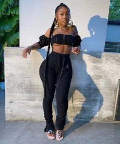 SHOP SO REAL Bottoms Stacked Sweats 23 SHOP SO REAL Bottoms Stacked Sweats