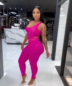 SHOP SO REAL Malibu Hottie Set - Hot Pink Sets