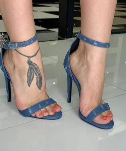 SHOP SO REAL Footwear Bootcut Denim Heels 5 SHOP SO REAL Footwear Bootcut Denim Heels