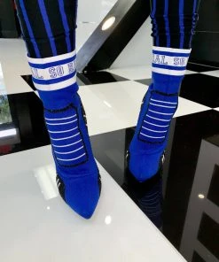 SHOP SO REAL Footwear Crystal Sport Heels