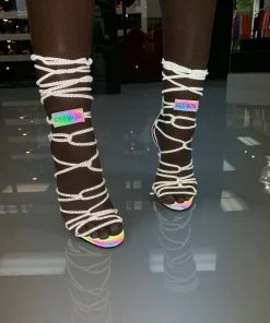 SHOP SO REAL Illusion Rainbow Heels