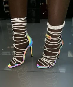 SHOP SO REAL Illusion Rainbow Heels