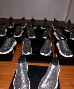 SHOP SO REAL Footwear Crystal Speed Black