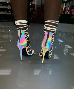 SHOP SO REAL Illusion Rainbow Heels